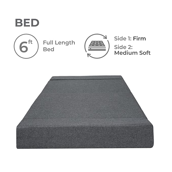 full-length sofa bed for comfortable sleep at night
